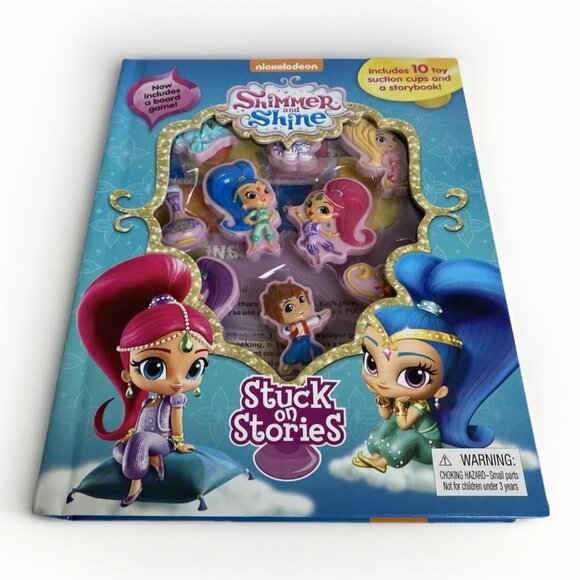 Nickelodeon Shimmer and Shine Game Book and Toy Board Game for Kids, Brand New! - Picture 1 of 9